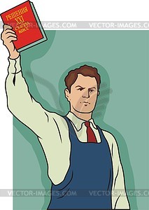 Soviet clipart - vector image