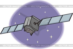 Spacecraft - vector clip art