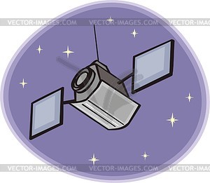 Spacecraft - vector clipart