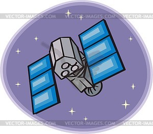 Spacecraft - vector clipart