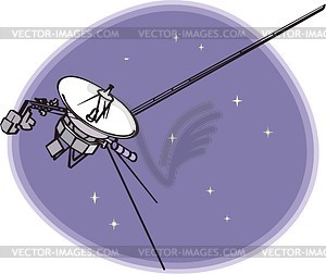 Spacecraft - vector image