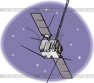 Spacecraft - vector image