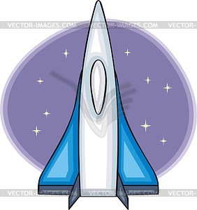 Space shuttle - vector clip art