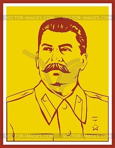 Joseph Stalin - vector image