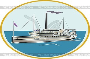 Steamboat - vector image