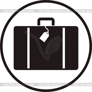 Suitcase - vector image