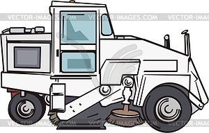 Streetsweeper - vector image