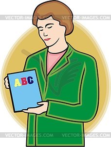 Teacher - vector clip art