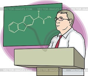 Учитель - изображение в векторном формате