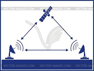 Телекоммуникации - графика в векторе