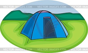 Tent - vector clipart