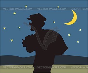 Thief - vector clip art