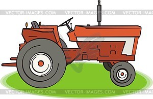 Tractor - vector clipart