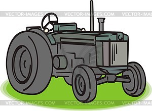 Tractor - vector clipart