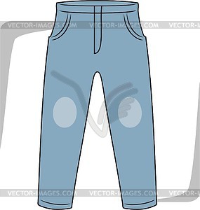 Jeans - vector clipart