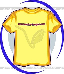 T-shirt - vector clip art