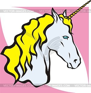 Unicorn - royalty-free vector image