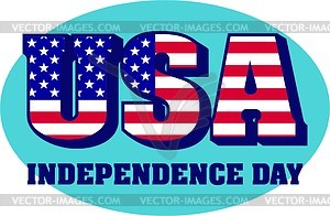 USA - vector clipart