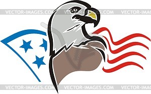 American eagle - vector image