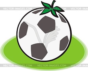 Watermelon-ball - vector clipart