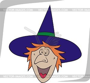 Witch - vector image