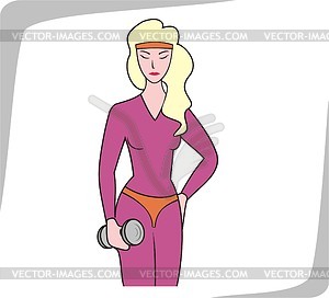 Woman - vector clip art