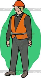 Worker - vector clipart