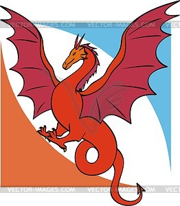 Wyvern - vector clip art