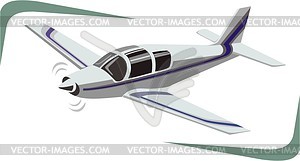 Самолет - векторный клипарт