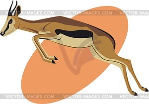 Antelope - vector EPS clipart