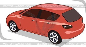 Автомобиль - клипарт в векторном виде