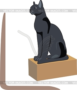 Bastet - royalty-free vector clipart