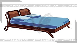 Bed - vector image