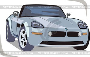 BMW - color vector clipart