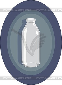 Бутылка - изображение в векторном формате