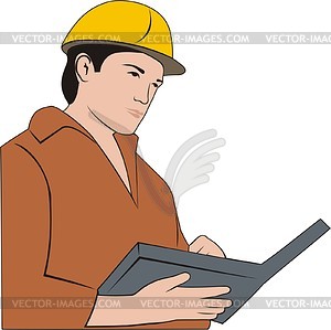 Builder - vector clipart