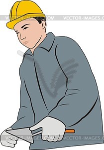 Builder - vector clip art