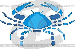 Crab - vector clipart