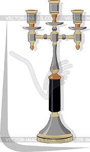 Candlestick - vector clipart / vector image