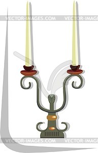 Candlestick - vector image