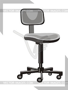 Task chair - vector clipart