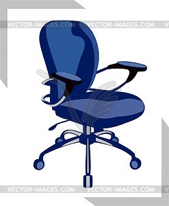 Офисное кресло - векторный эскиз