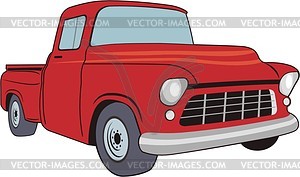 Chevrolet Pickup - color vector clipart