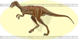 Динозавр - векторизованный клипарт