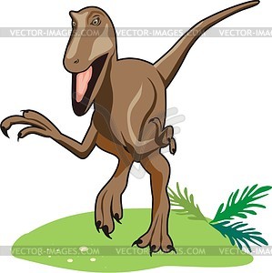 Dinosaur - royalty-free vector clipart