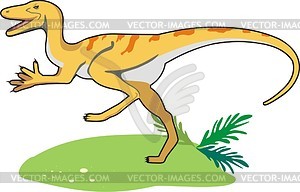 Dinosaur - vector clipart / vector image