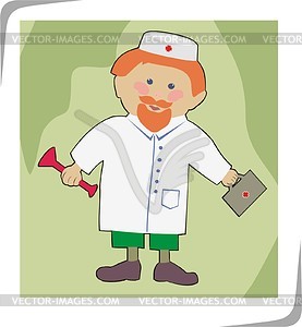 Doctor - vector clipart