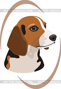 Dog - stock vector clipart