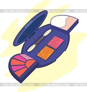 Eyeshadows - vector clip art