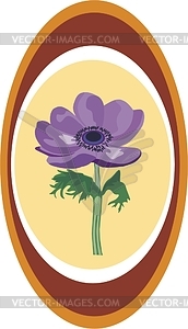 Цветок - векторное изображение EPS